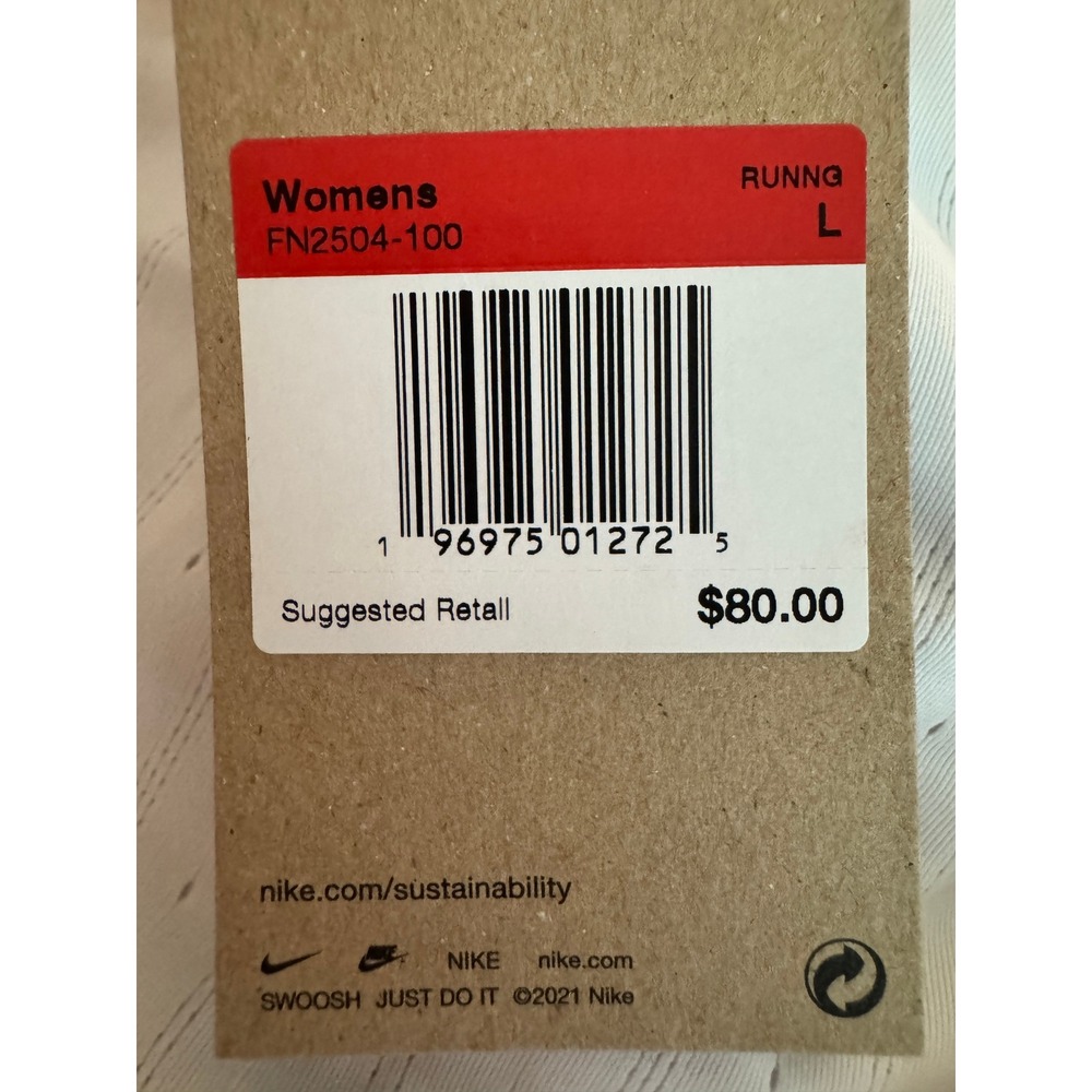 NWT Nike Dri-FIT ADV Womens Running Tank Top White Size L - Picture 3 of 4